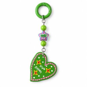 green heart phone charm redsacre, 10cm green bag chain, acrylic heart purse pendant, green heart keychain strap, y2k heart phone lanyard, 3x4cm heart charm