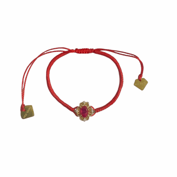 Red Sacre Red String Bracelet