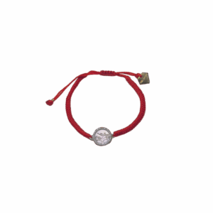redsacre Red String Silver Tree of Life Bracelet 914